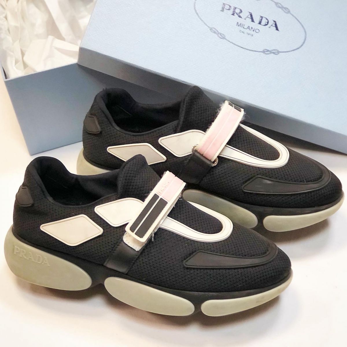 Кроссовки Prada  размер 38 цена 10 770 руб 