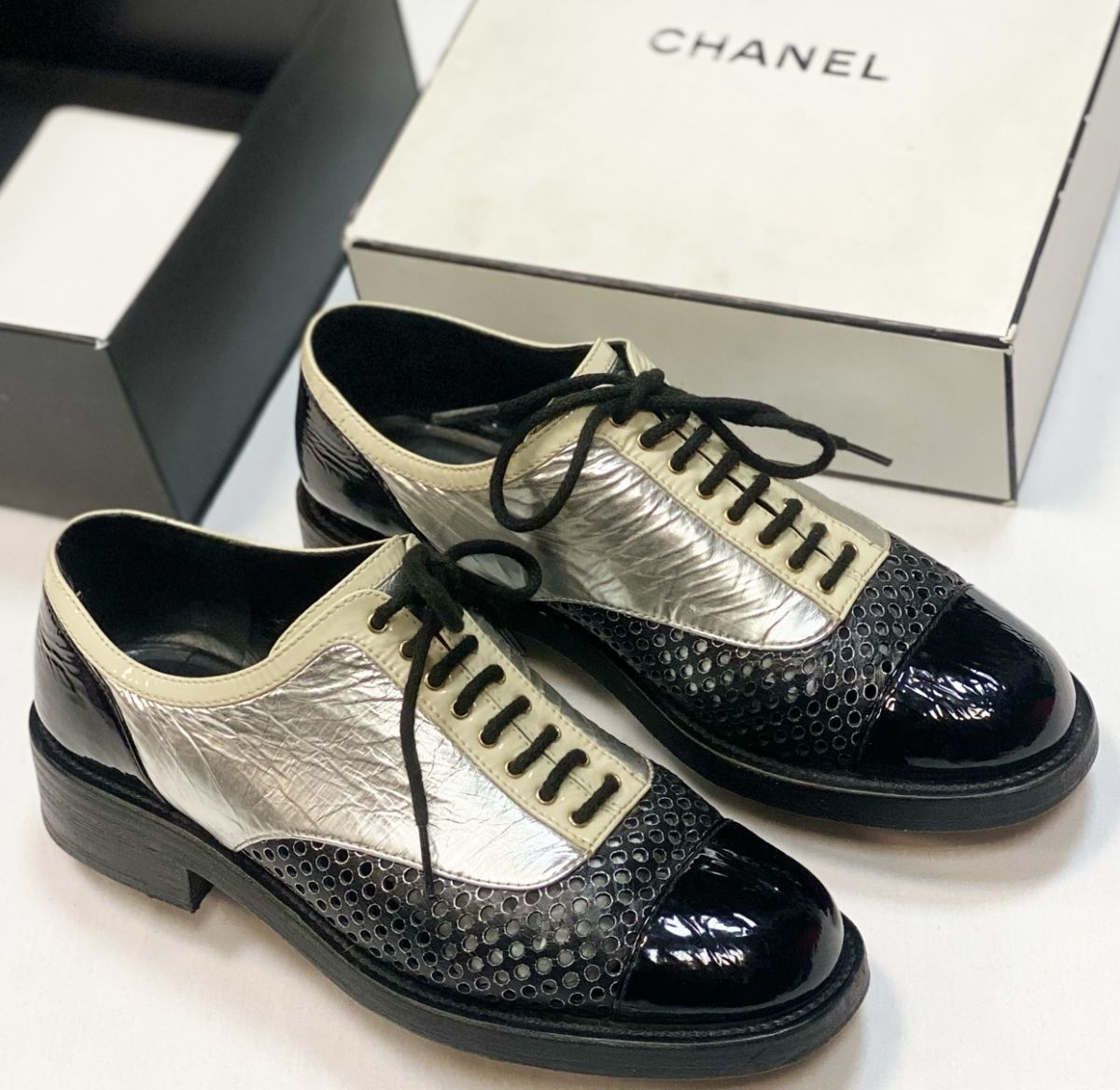 Ботинки Chanel размер 39 цена 30 770 руб 