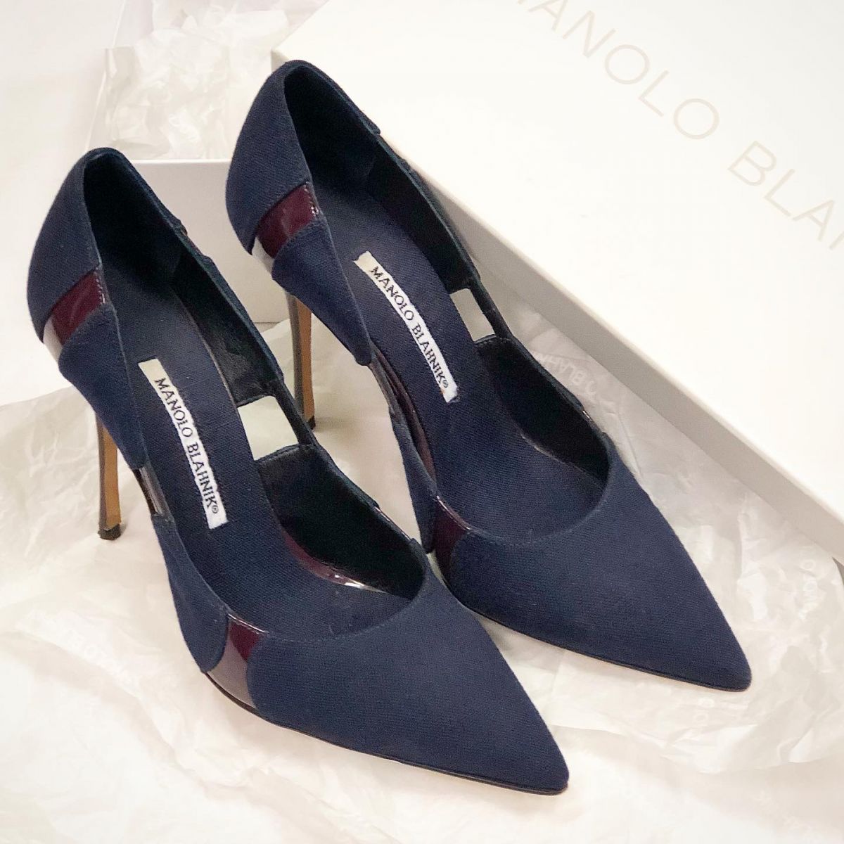 Туфли Manolo Blahnik  размер 38 цена 12 308 руб 