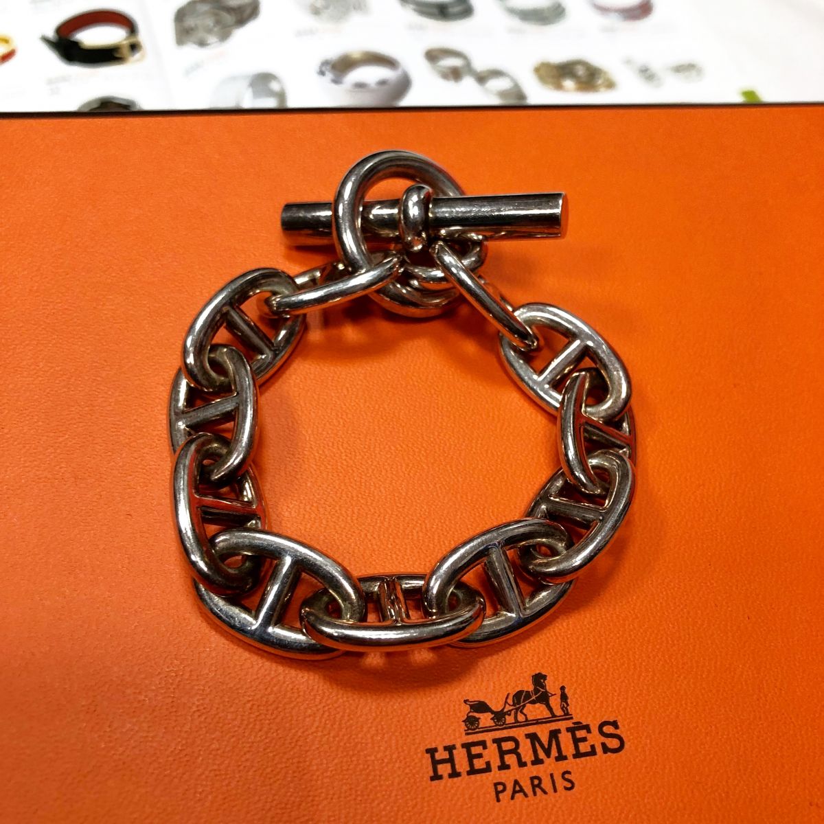 Браслет HERMES цена 107 695 руб 