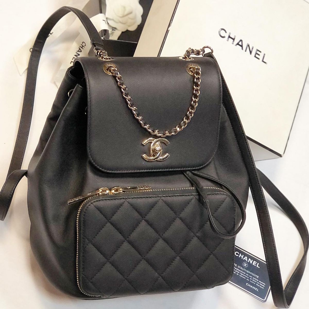 Рюкзак Chanel  размер 20/28 цена 230 775 руб / карточка / 