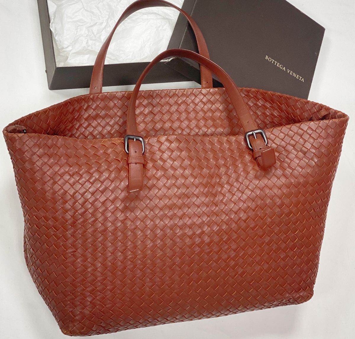 Сумка Bottega Veneta размер 40/30 цена 43 078 руб 