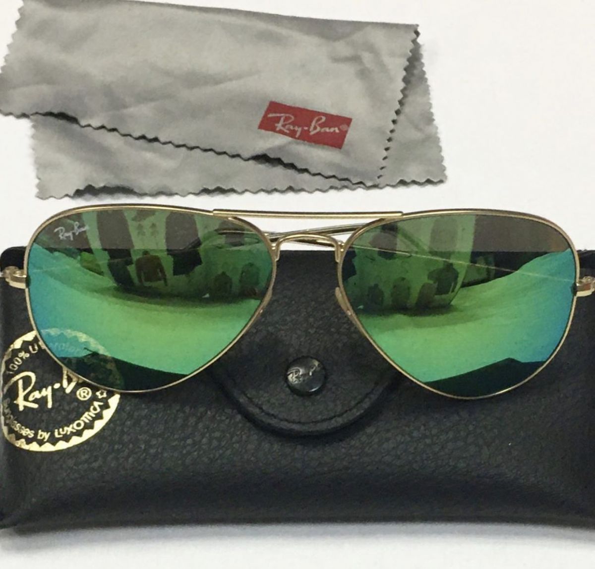 Очки зеркальные Ray Ban цена 4 616 руб