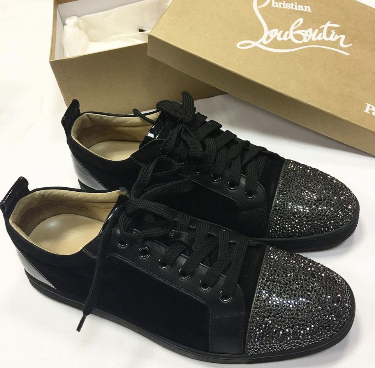 Кеды Louboutin размер 42.5 цена 15 385 руб