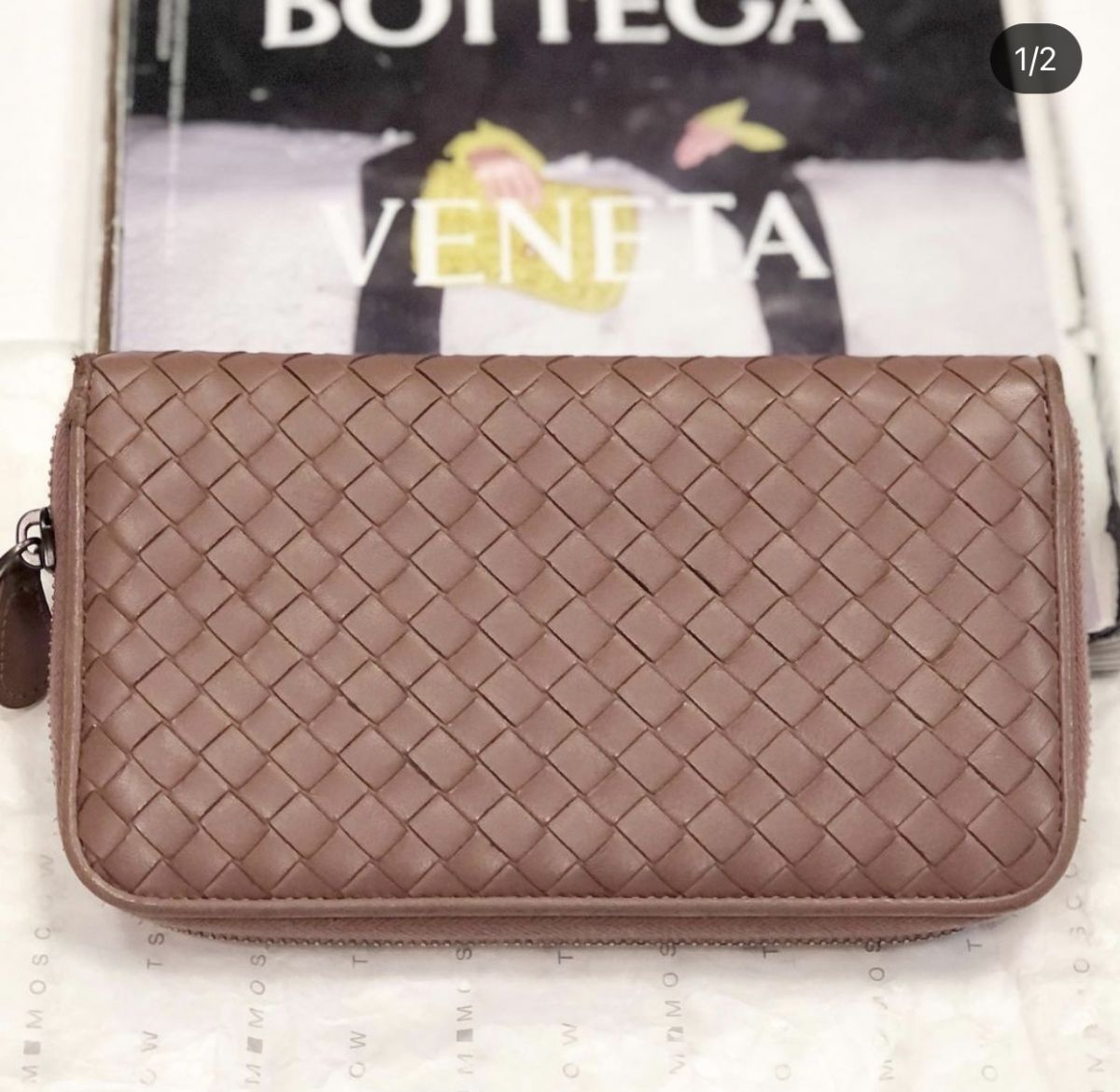 кошелёк Bottegaveneta размер 19*11 цена 7 693 руб 