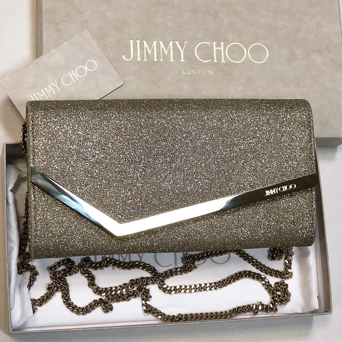 Клатч Jimmy Choo размер 22/12 цена 24 616 руб 