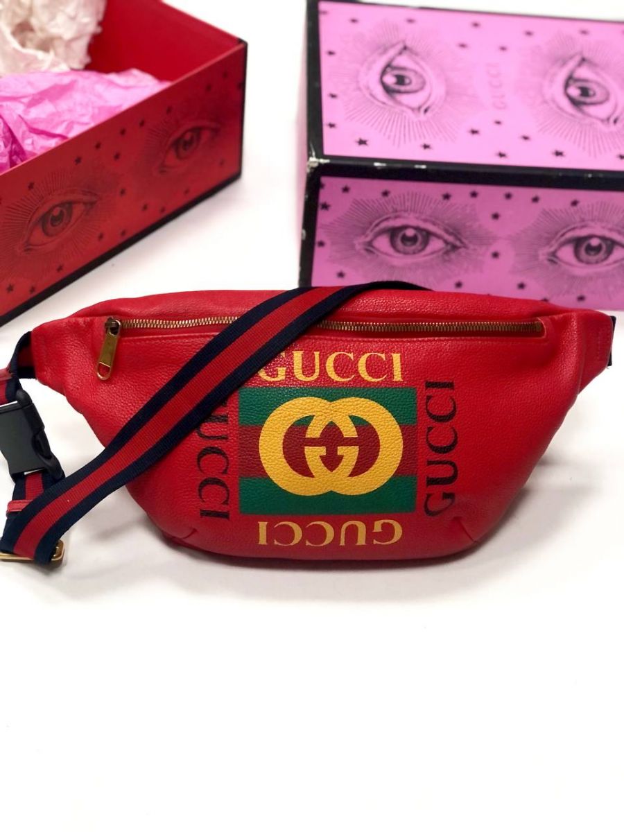 Сумочка поясная GUCCI цена 66 155 руб