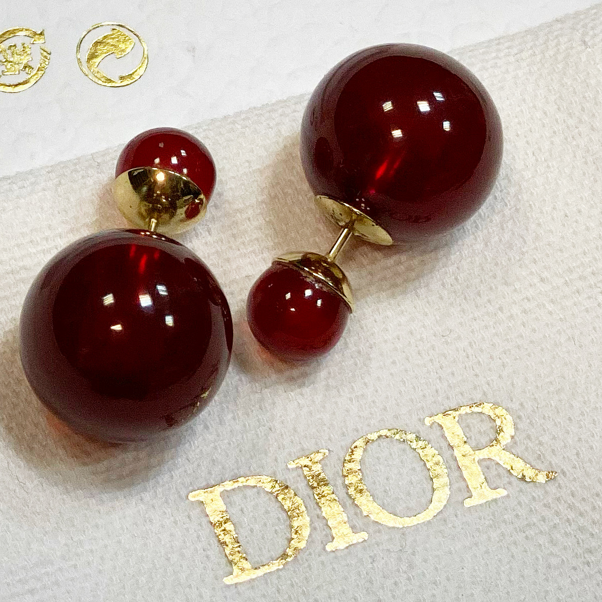 Серьги Dior PIKMIKWIK купить в интернет-магазине Wildberries