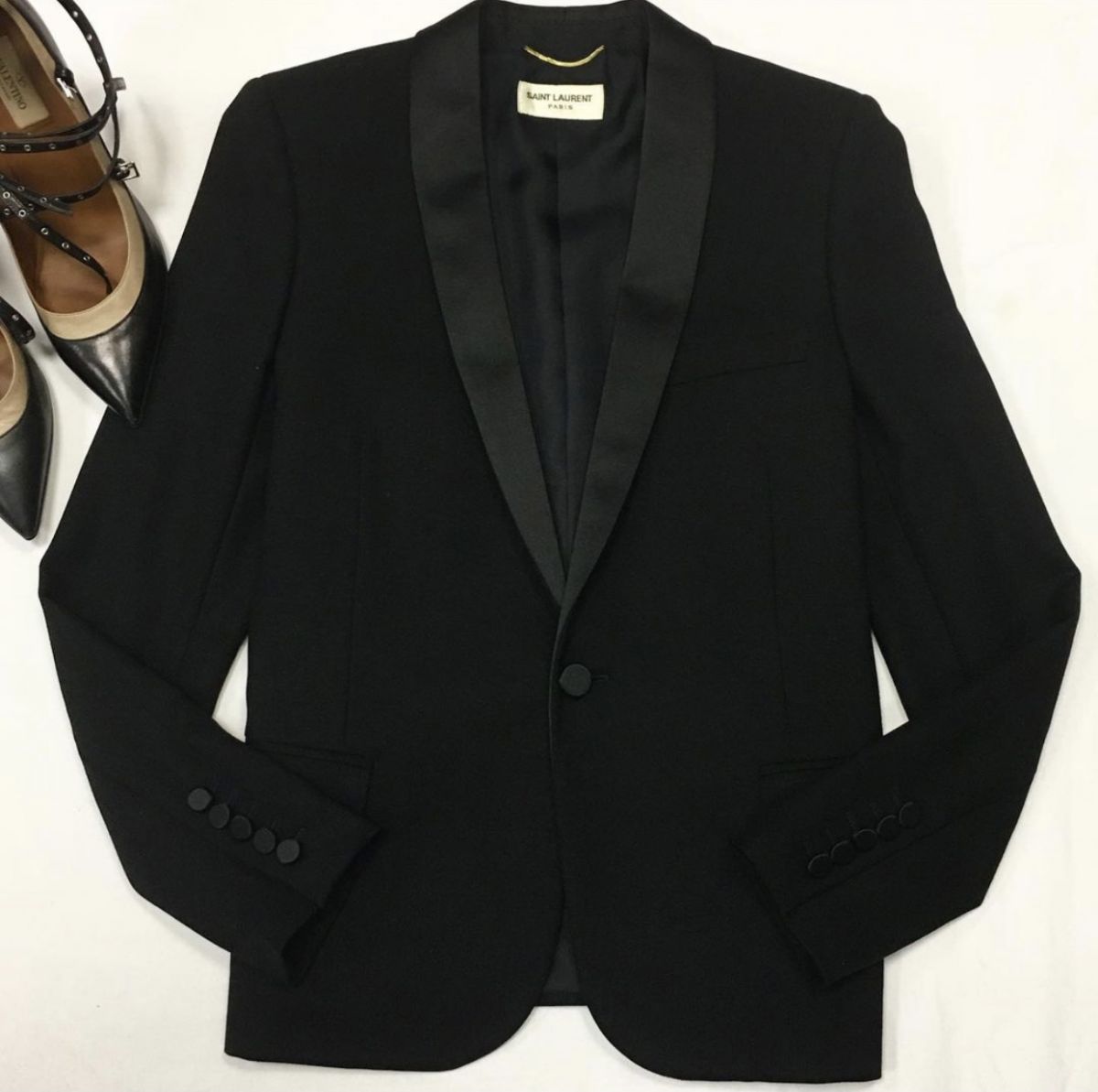 Жакет Saint Laurent размер 36 цена 23 078 руб