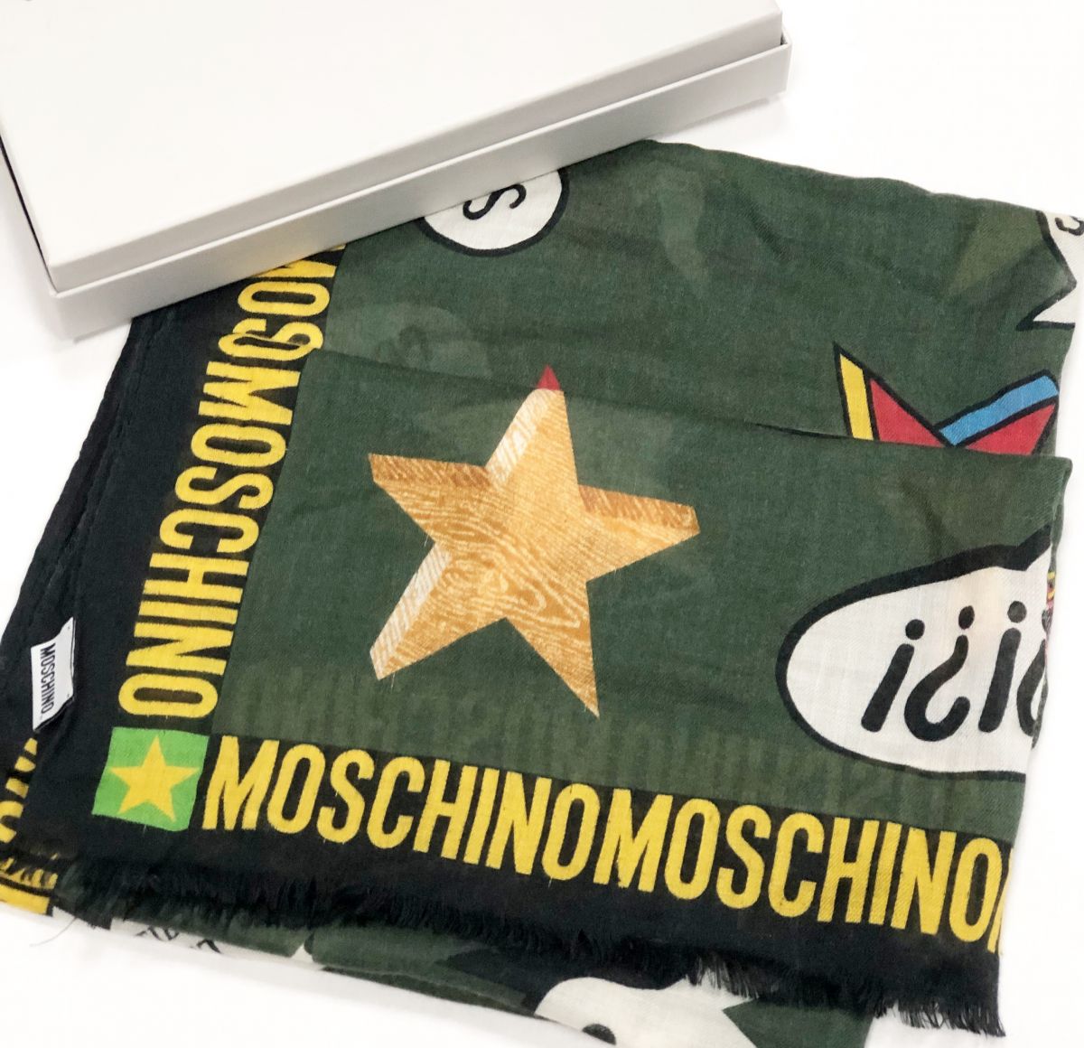 Шарф Moschino размер 100/140 цена 4 616 руб