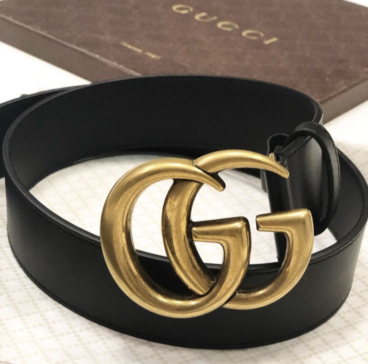 Ремень Gucci размер 85/34 цена 15 385 руб