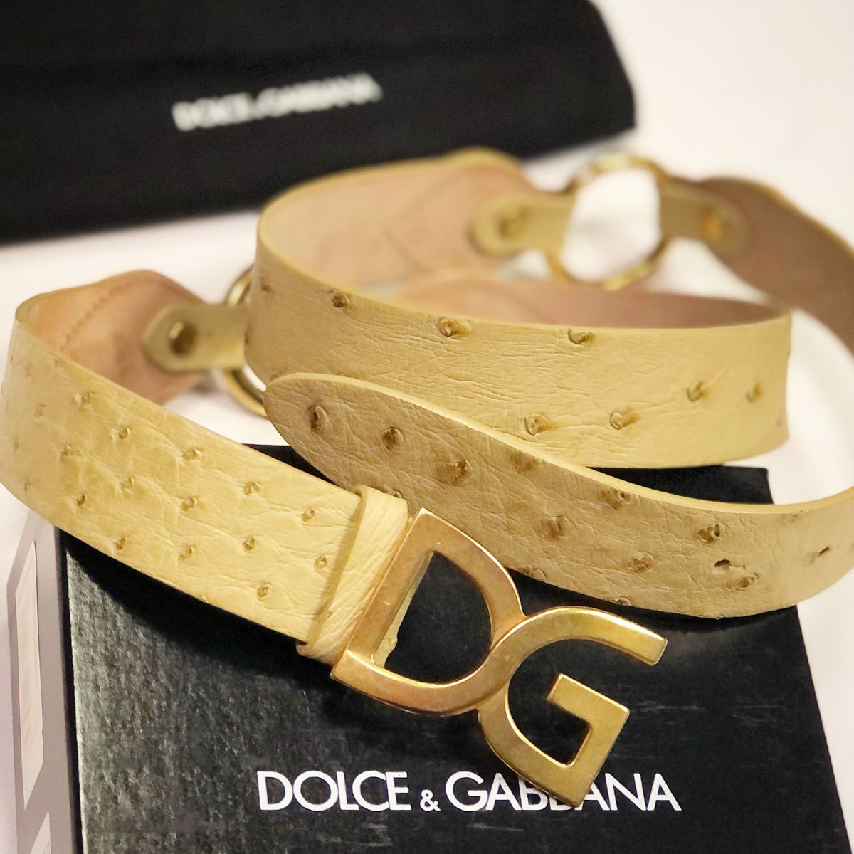 Ремень Dolce Gabbana размер 90/36 цена 7 693 руб 