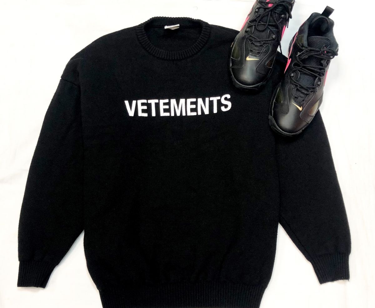 #MechtamenСвитер VETEMENTS размер L цена 46 155 руб