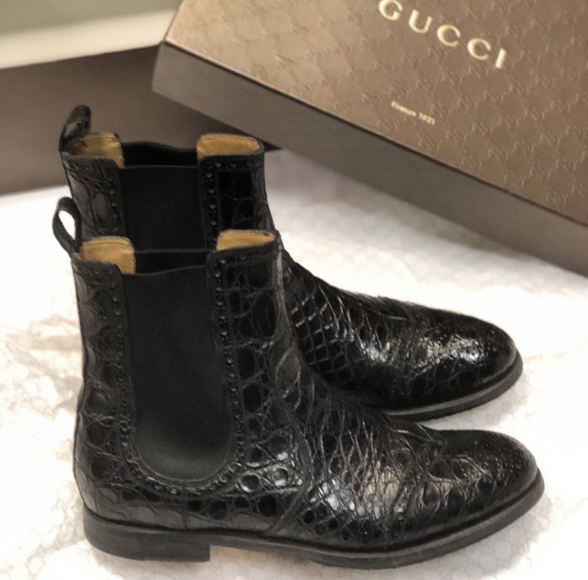 Ботинки Gucci размер 43 цена 24 616 руб