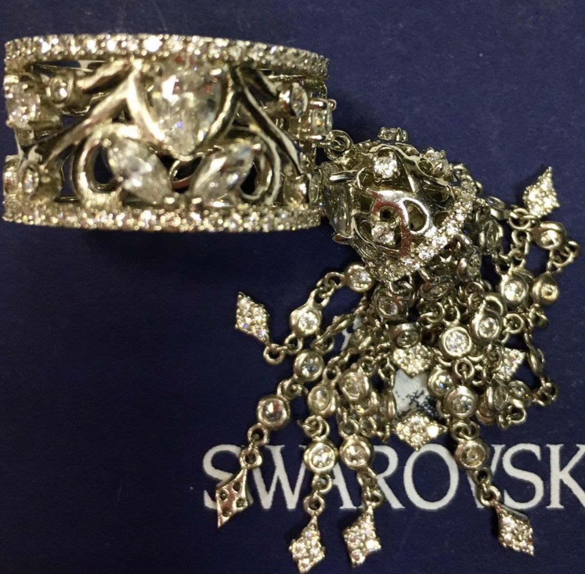 Кольцо Swarovski  цена 4 616 руб