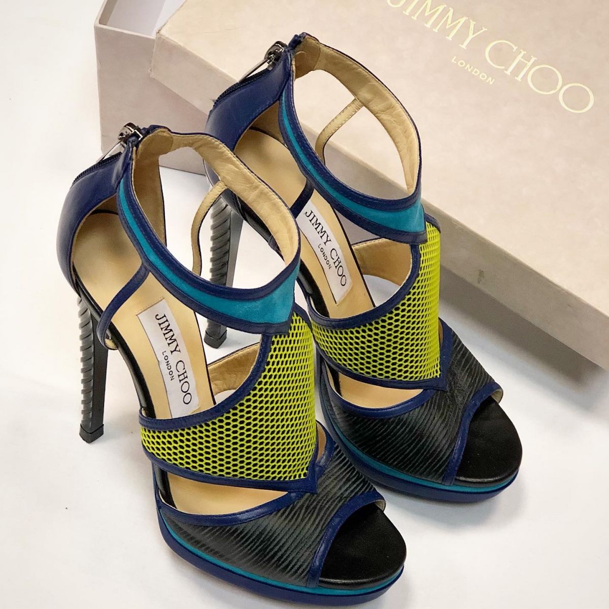 Босоножки Jimmy Choo размер 37.5 цена 10 770 руб 