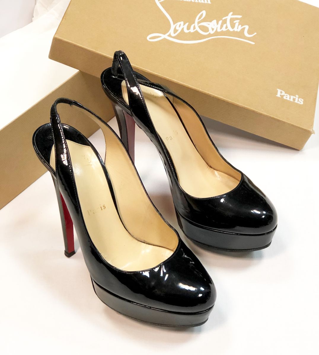 Босоножки Louboutin размер 37.5 цена 7 693 руб 