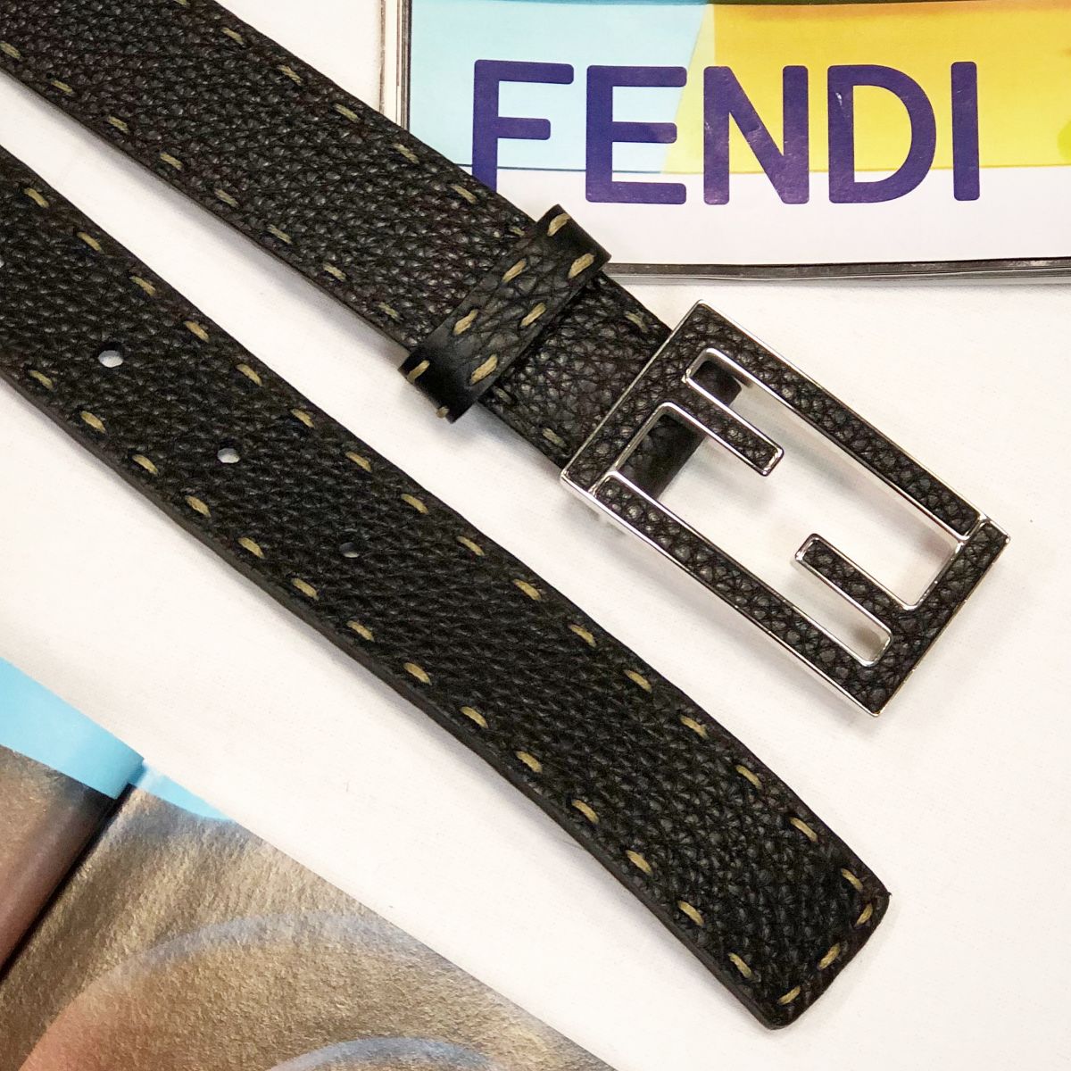 Ремень Fendi  размер 100/40 цена 4 616 руб