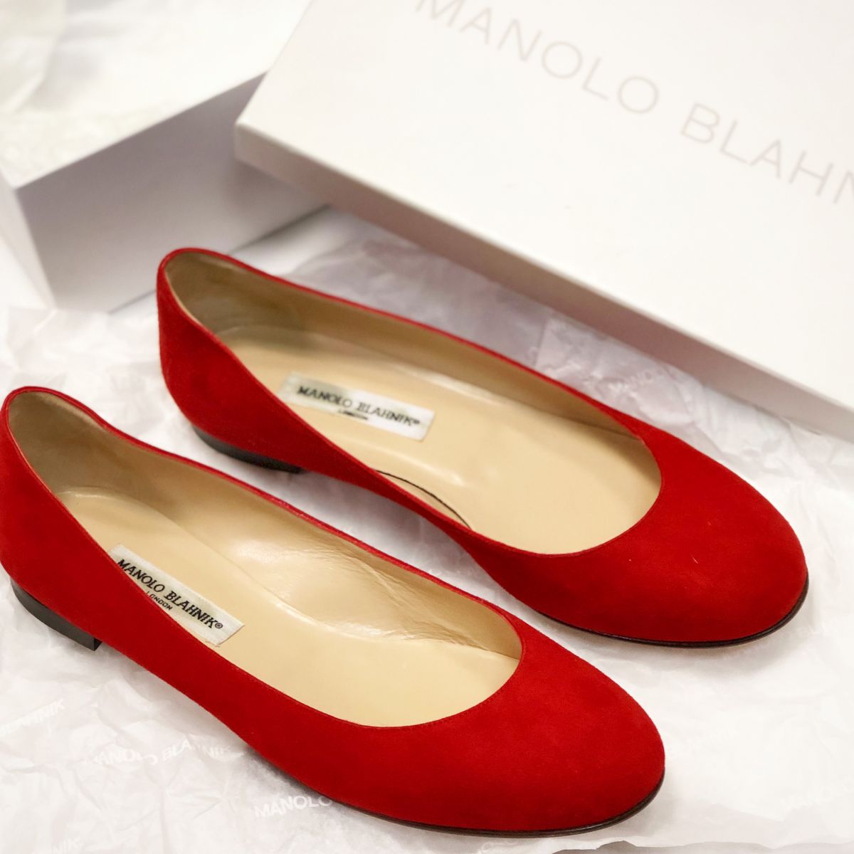 Балетки Manolo Blahnik  размер 41 цена 10 770 руб