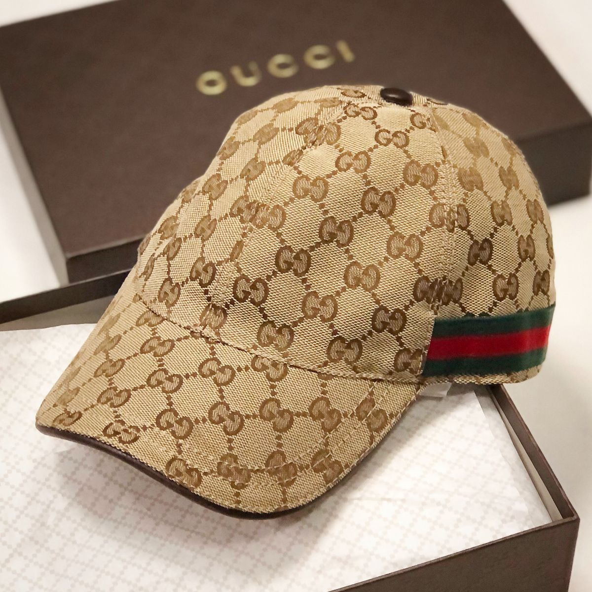 Бейсболка Gucci  размер L цена 6 154 руб 