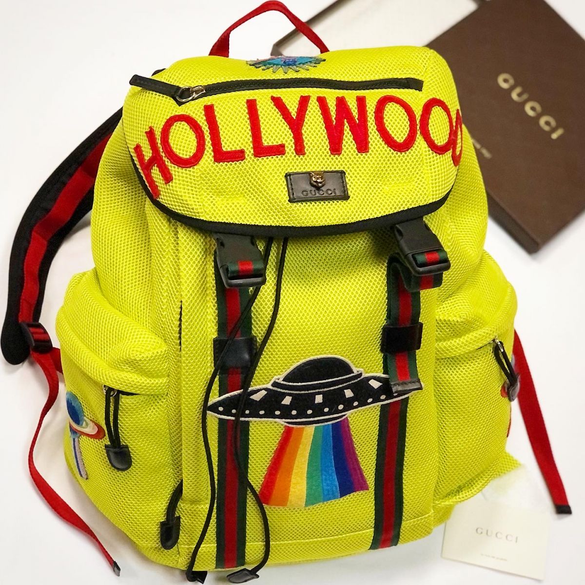 Gucci backpack on sale hollywood