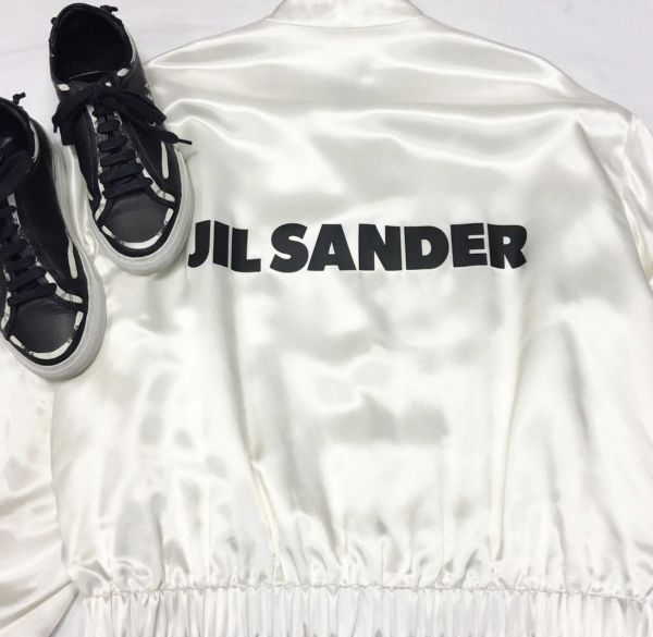 Бомбер /шёлк/ Jil Sander 