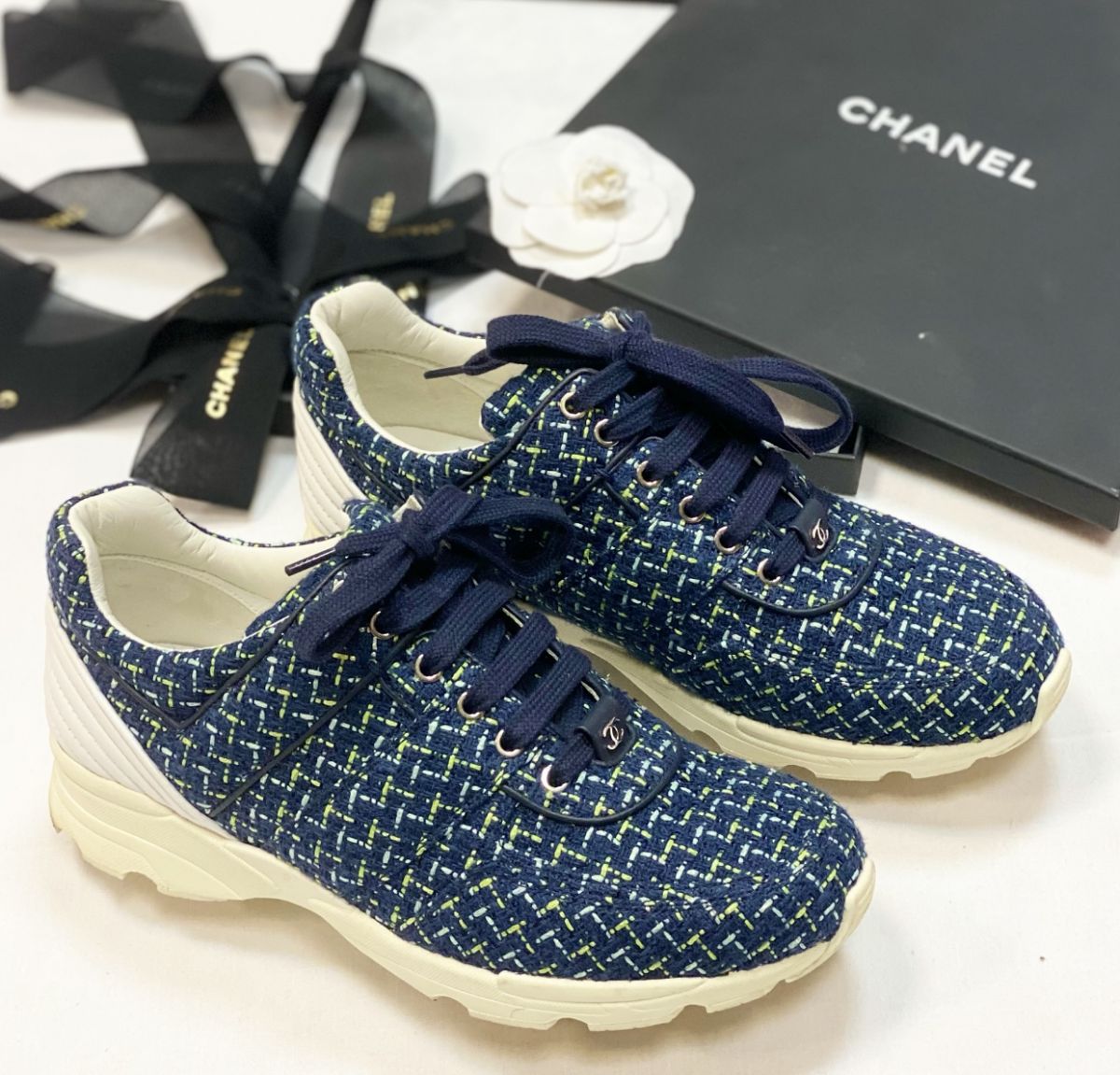 Кроссовки Chanel размер 40 цена 30 770 руб