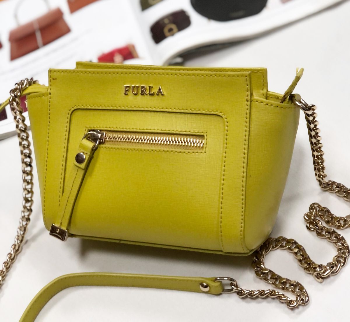 Сумочка Furla размер 18/15 цена 7 693 руб