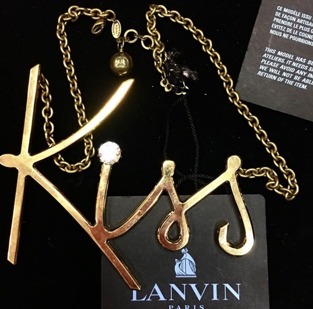 Колье Lanvin  цена 13 847 руб /в коробке/