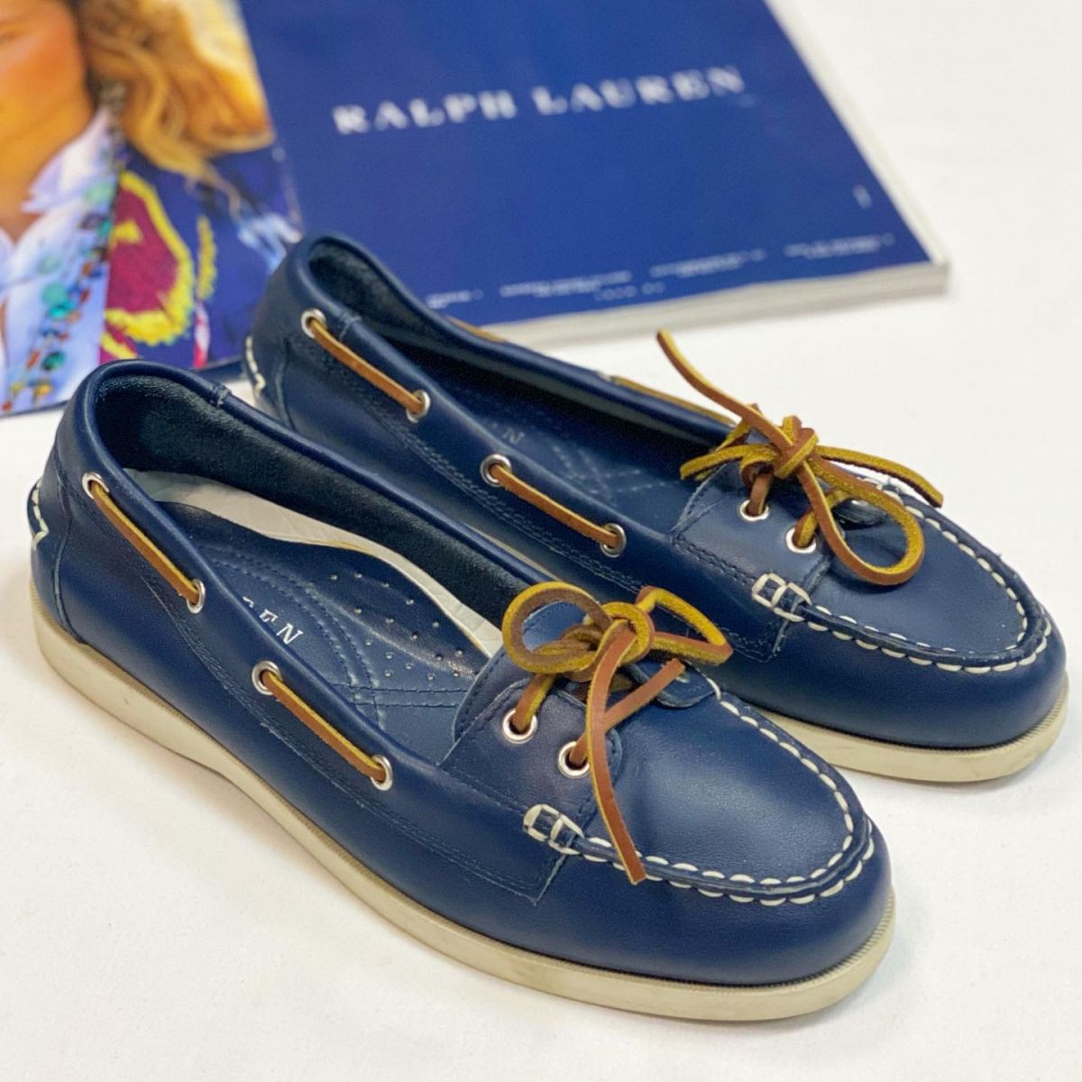 Лоферы Ralph Lauren размер 38.5 цена 6 154 руб 