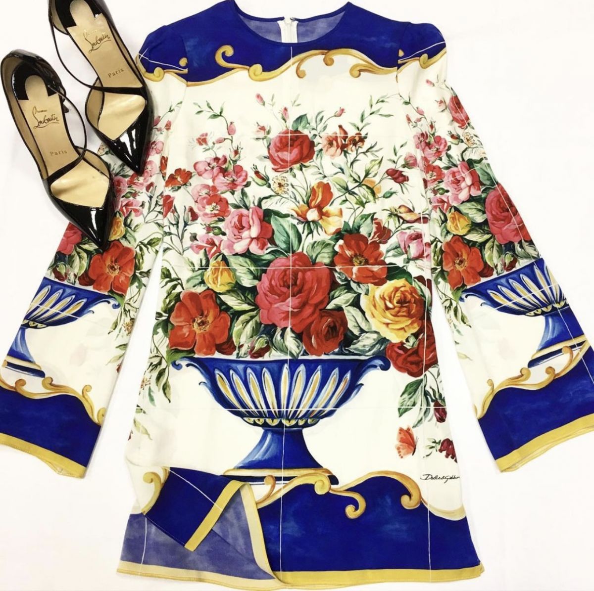 Туника /шёлк/ Dolce Gabbana размер 36 цена 27 693 руб