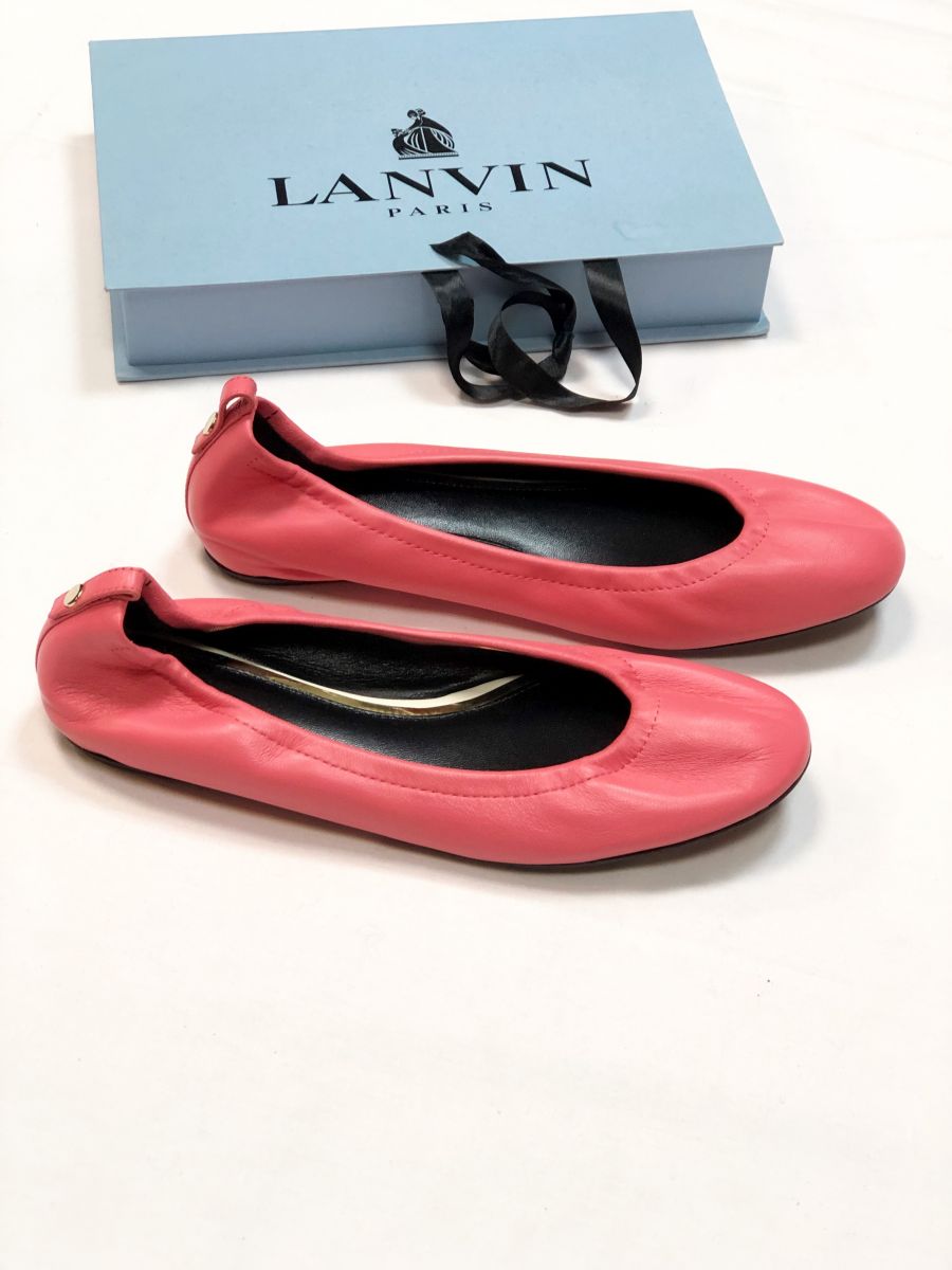 Балетки Lanvin размер 39.5 цена 12 308 руб /новые/