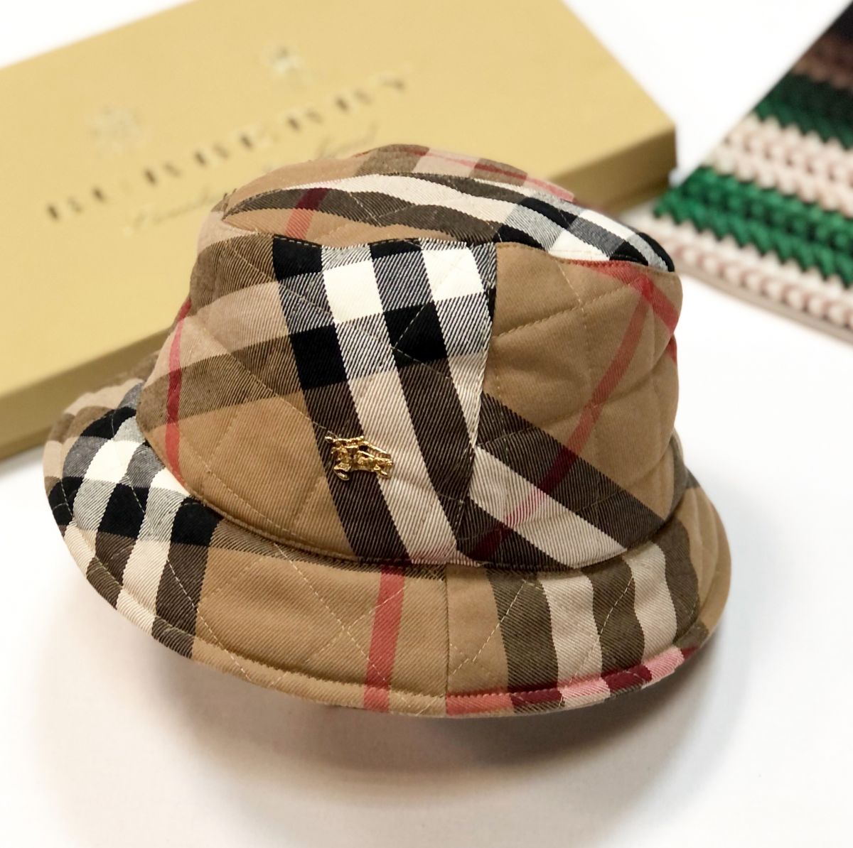 Панама Burberry размер M цена 7 693 руб