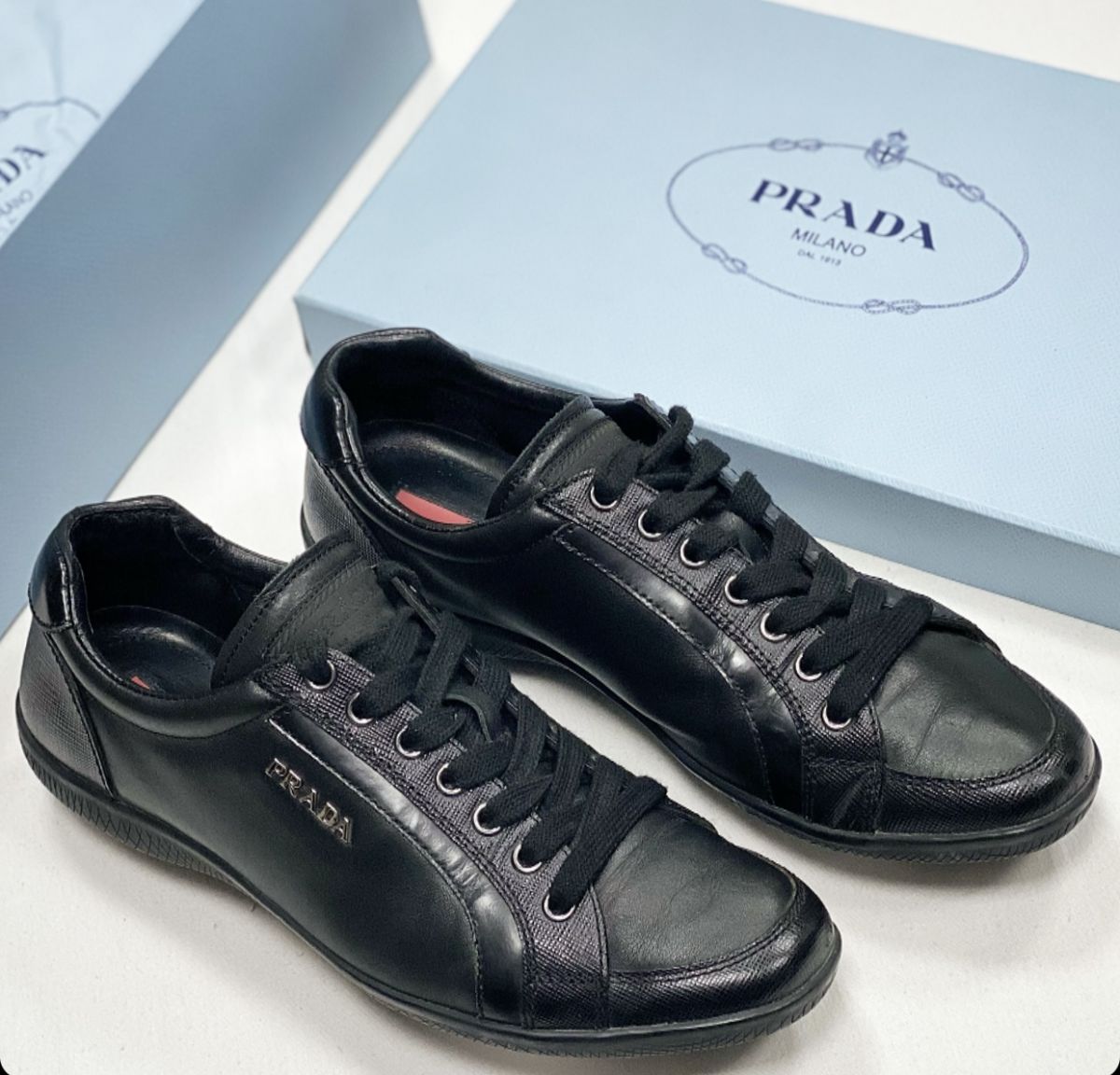 Кеды Prada размер 36.5 цена 7 693 руб 