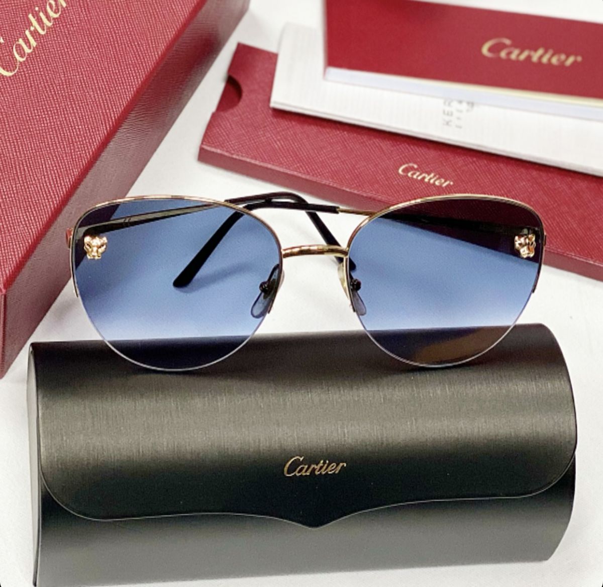 Очки Cartier цена 76 925 руб / упаковка / документы / 