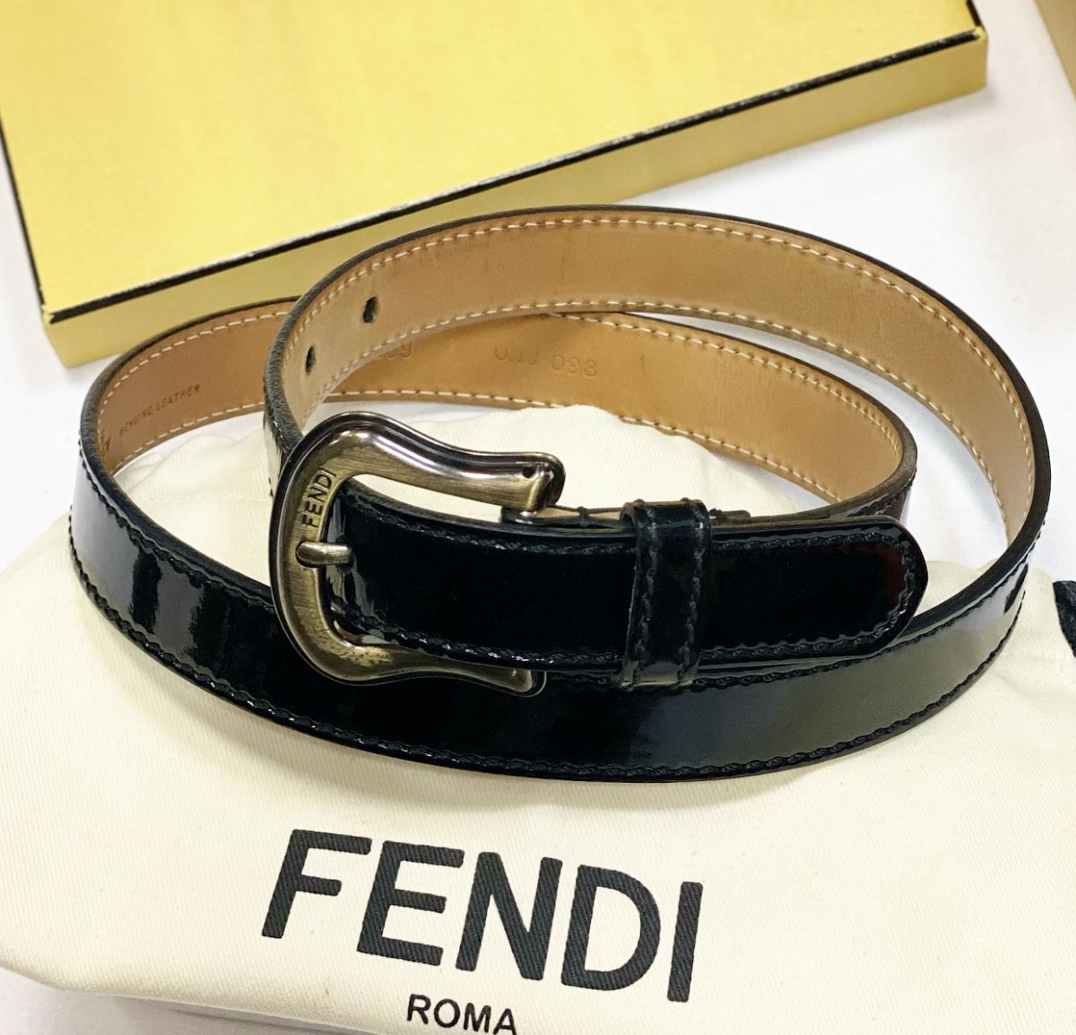 Ремень Fendi размер 85/34 цена 4 616 руб 