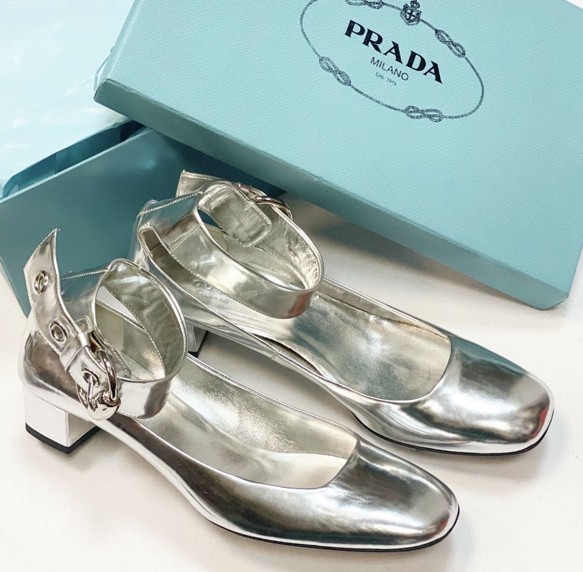 Туфли Prada размер 37.5 цена 13 847 руб / новые / 