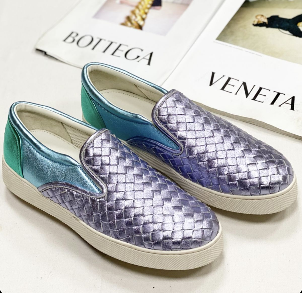 Слипоны Bottega Veneta размер 41 цена 23 078 руб 