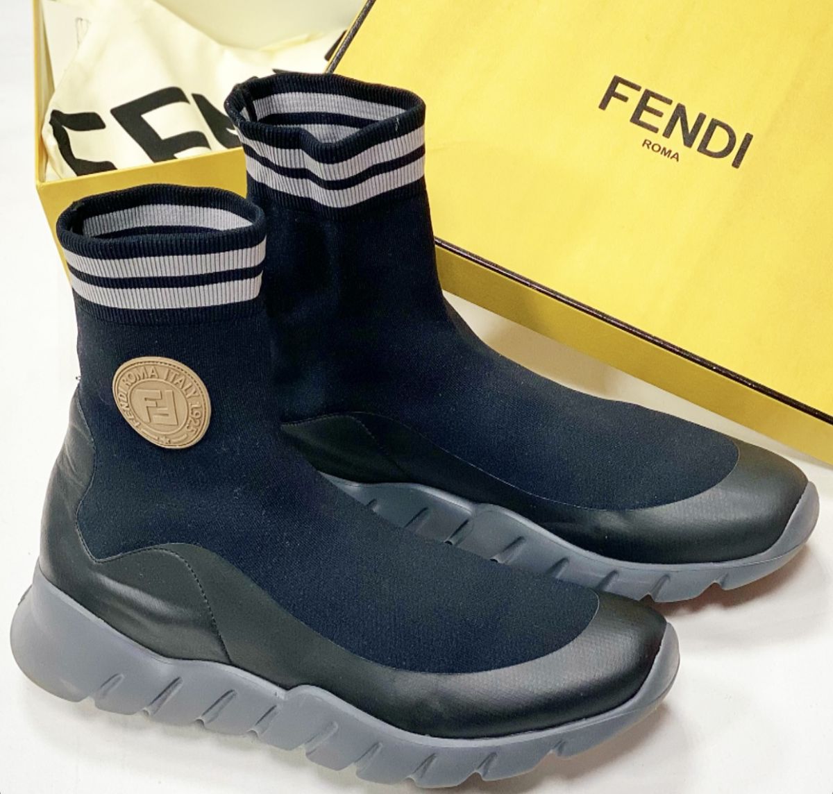 Ботинки Fendi размер 44 цена 23 078 руб 