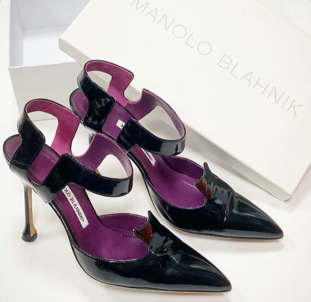 Туфли Manolo Blahnik размер 38.5 цена 15 385 руб 