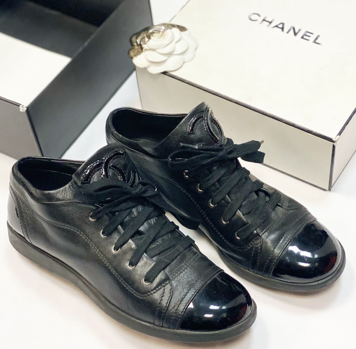 Кеды Chanel размер 38 цена 15 385 руб 