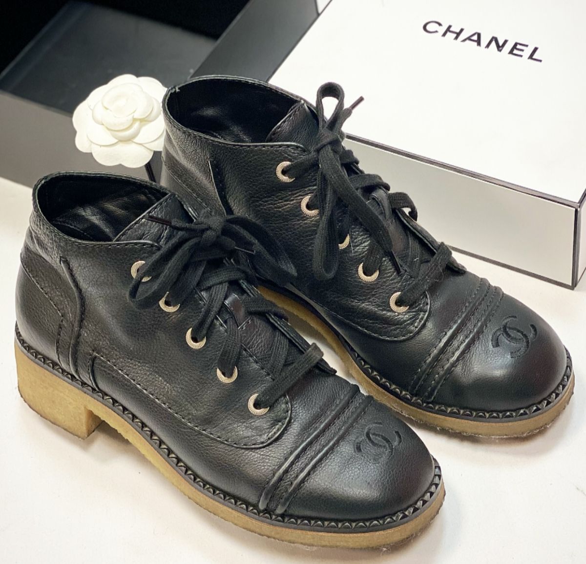 Ботинки Chanel размер 40 цена 46 155 руб 