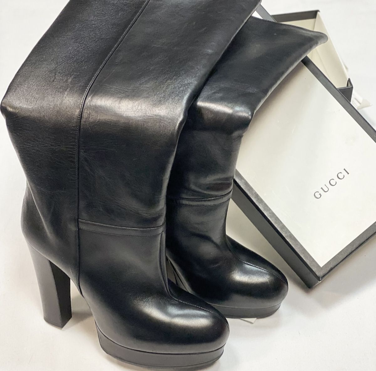 Сапоги Gucci размер 38 цена 23 078 руб 