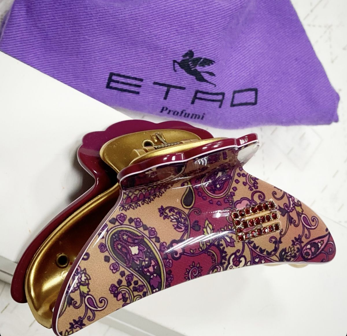 Заколка Etro цена 3 078 руб 