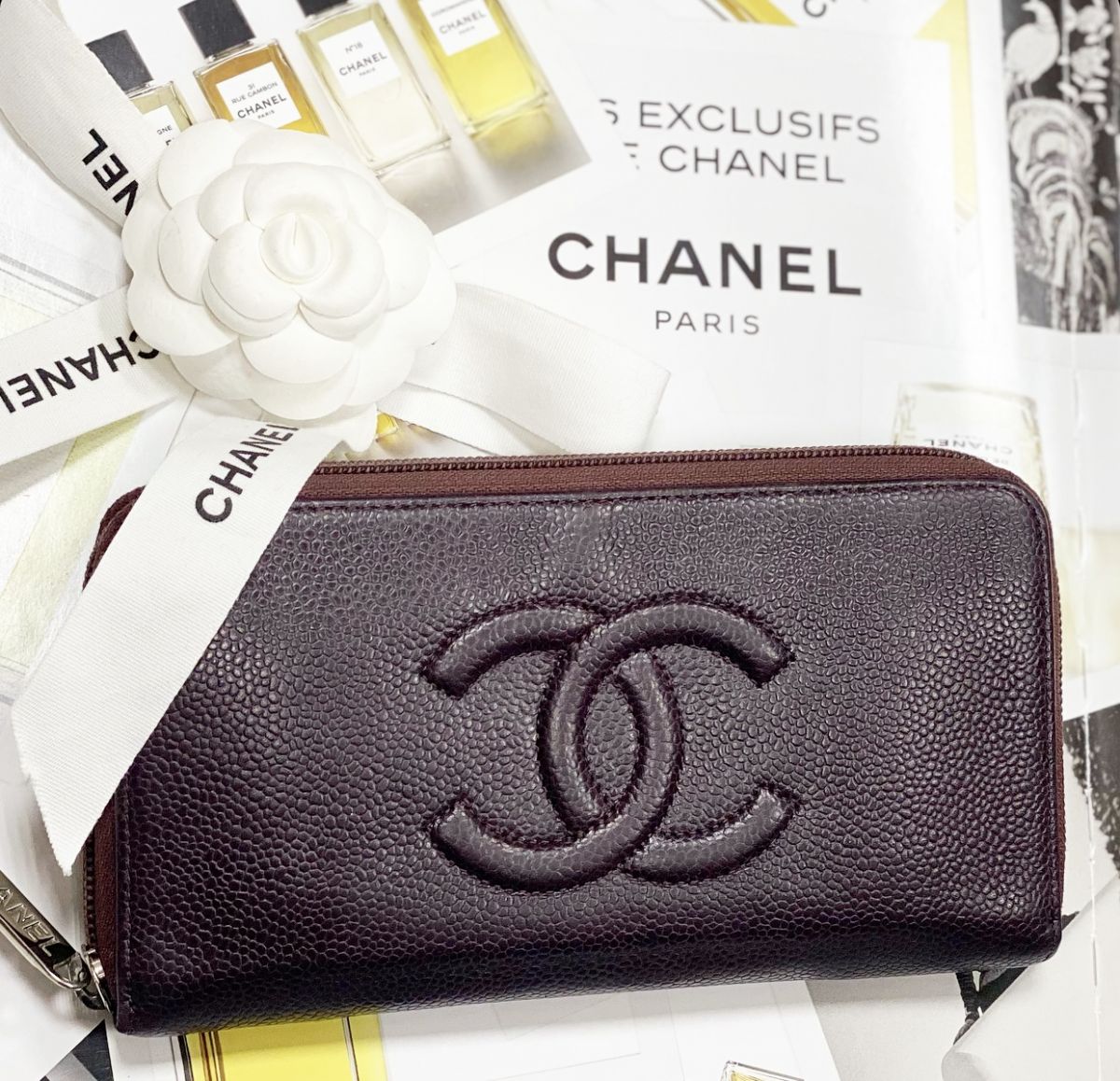 Портмоне Chanel цена 30 770 руб 