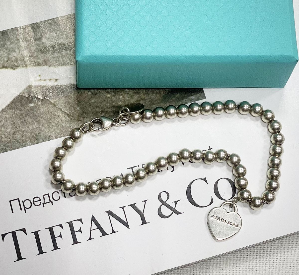 Браслет Tiffany &amp;Co цена 15 385 руб 