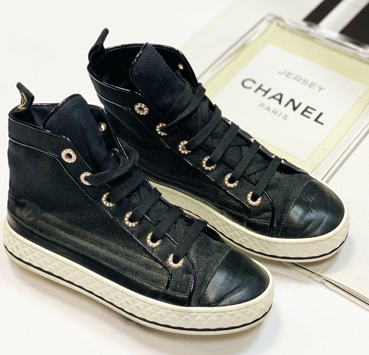 Кеды Chanel размер 35.5 цена 9 231 руб 