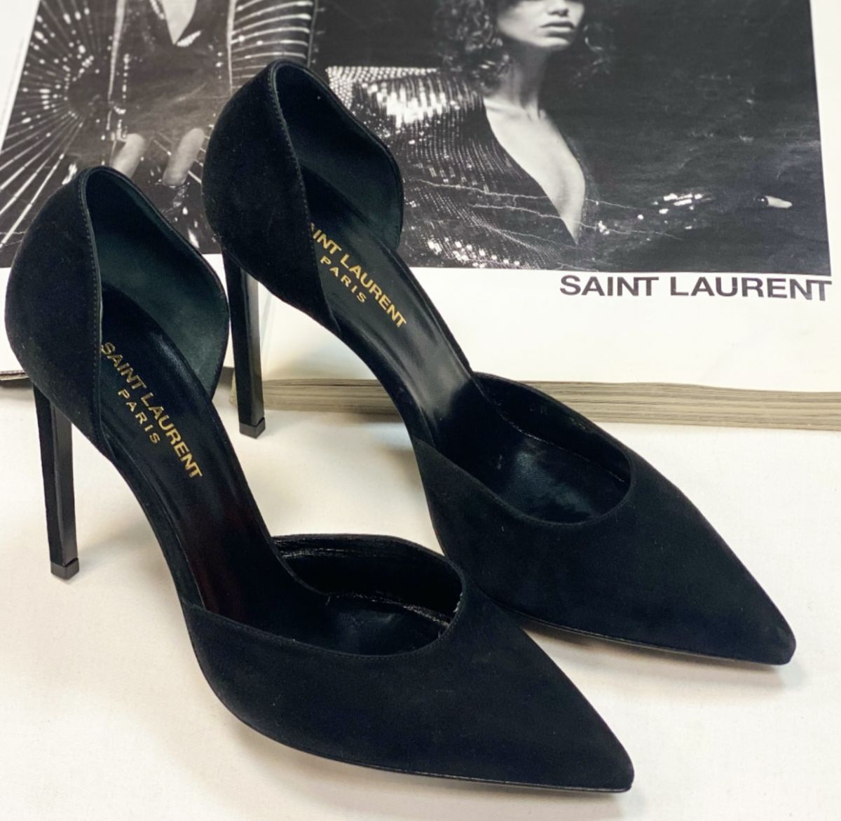 Туфли Saint Laurent размер 38.5 цена 23 078 руб 