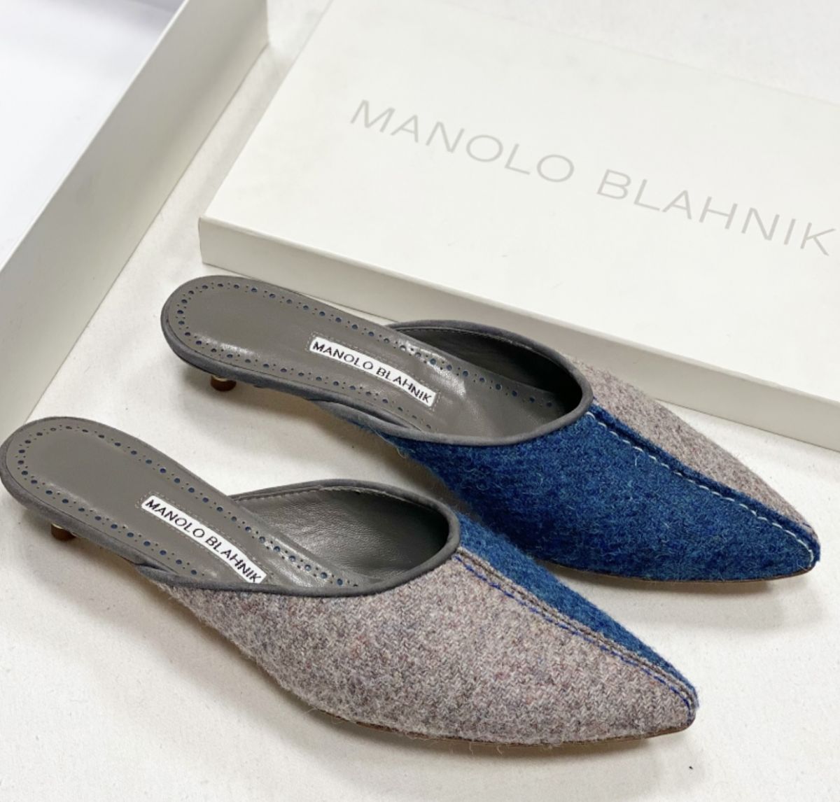 Сабо Manolo Blahnik размер 39.5 цена 15 385 руб 