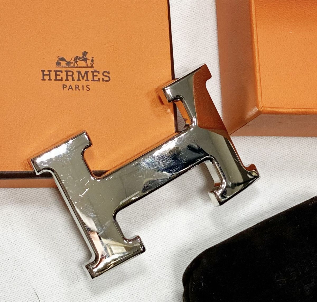 Пряжка для ремня Hermès цена 23 078 руб 